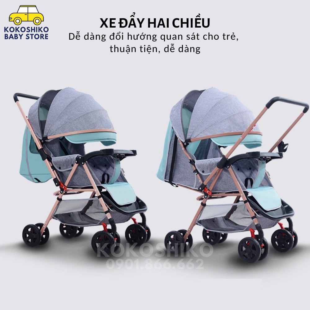 Xe đẩy đôi tách rời cho bé CS.6603