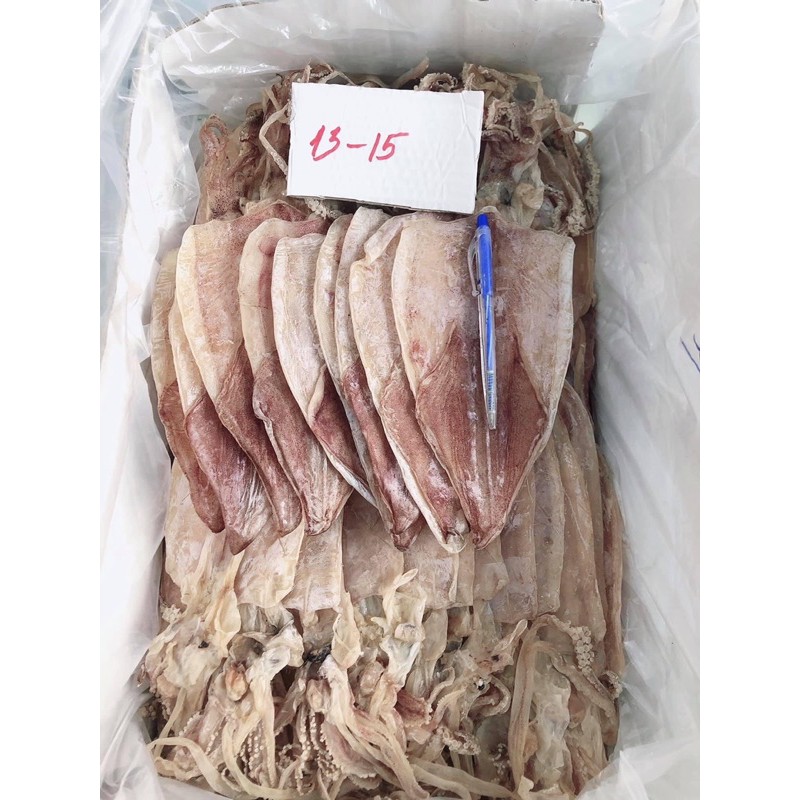 Khô Mực Ngon 12-14con/Kg (Dầy và thơm thịt)