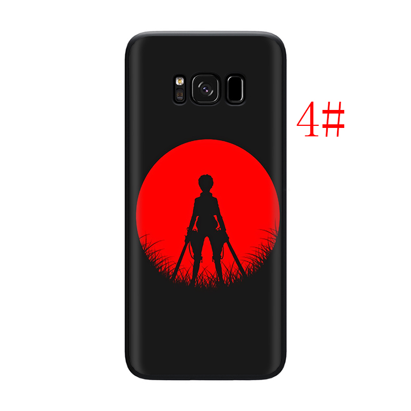 Ốp Lưng Silicone In Hình Hunter X Hunter Cho Samsung A5 2017 A6 A8 Plus A7 A9 2018 Note 8 9