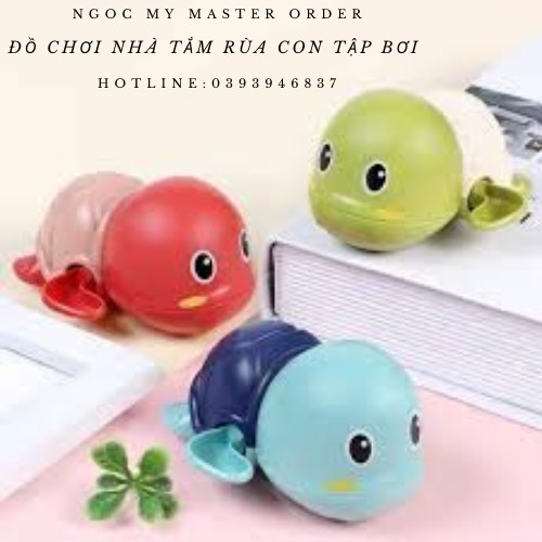 Đồ chơi nhà tắm rùa con tập bơi cho bé