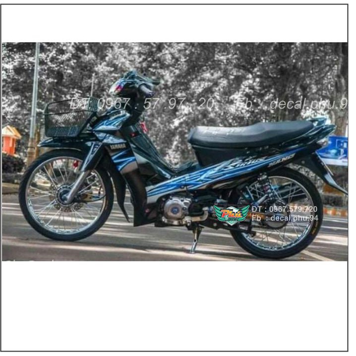 Tem Sirius Đen chỉ xanh (B)
