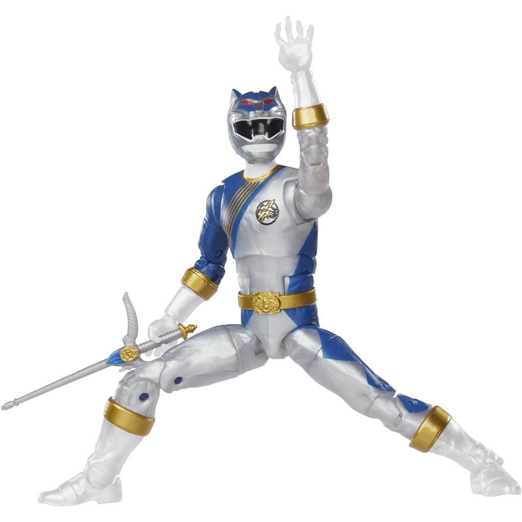 Mô hình nhân vật Hasbro⚡Power Rangers Lightning Collection⚡6 inch Wild Force Lunar Wolf Ranger