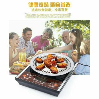 Vỉ nướng có khay hứng mỡ