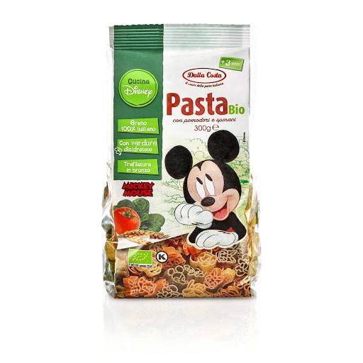 Nui ăn dặm hữu cơ hình chuột mickey Dalla costa 300g