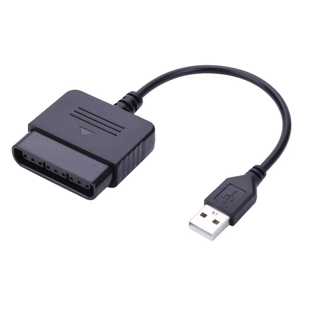 Tay cầm PS2 có dây Multicolor - Cổng chuyển đối USB - Tay cầm chơi game PC, Laptop, PS2 chơi Pes FO4 tối ưu