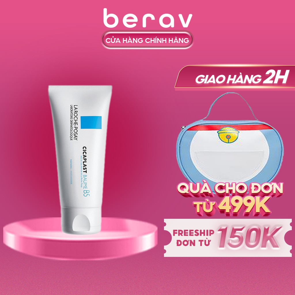 [40ml] Kem Dưỡng Baume B5 Làm Dịu Mát, Làm Mượt & Phục Hồi Da phù hợp cho trẻ em La Roche-Posay Cicaplast 40ml
