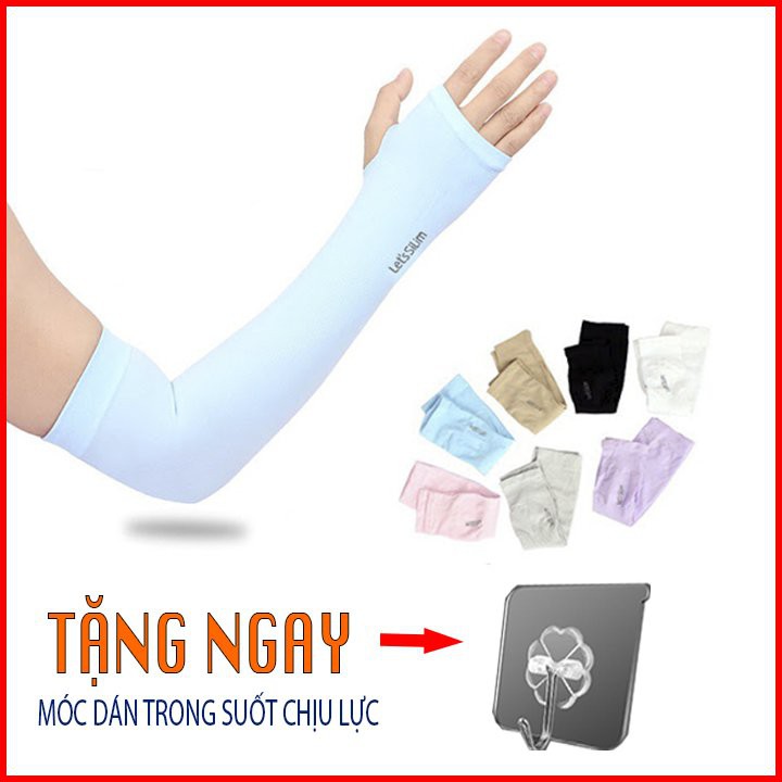 Bộ 2 Ống Tay Chống Nắng, Găng Tay Chống Nắng Hàn Quốc Let's slim