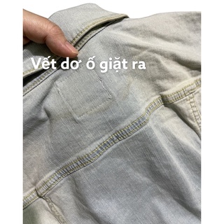 Áo Khoác Denim xuất dư