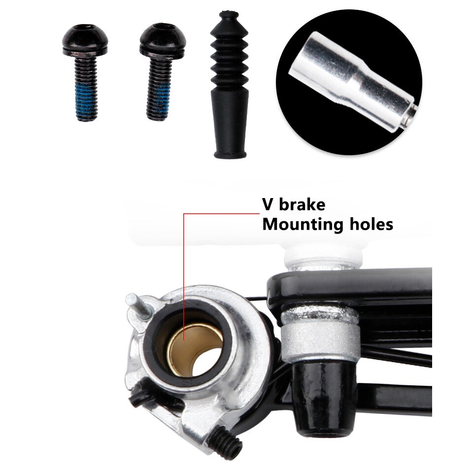 LP Litepro Phanh Chữ V Xe Đạp Gấp 16/20 Inch Phanh Tay Dài Hợp Kim Nhôm BMX 406/541 Kẹp Xe Đạp Gấp Gọn