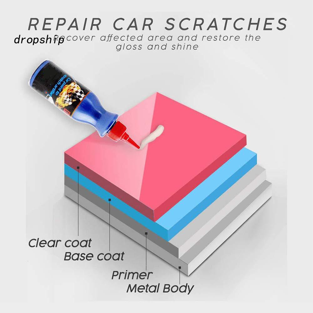 DPSP 100g Car Vehicle Paint Care Scratch Remover Restorer Repair Agent with Towel