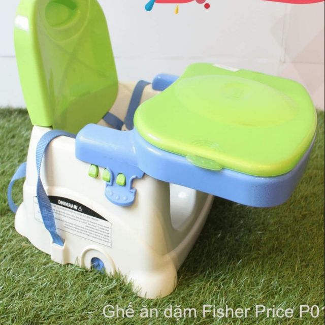 Ghế ăn dặm fisher price 3 khay