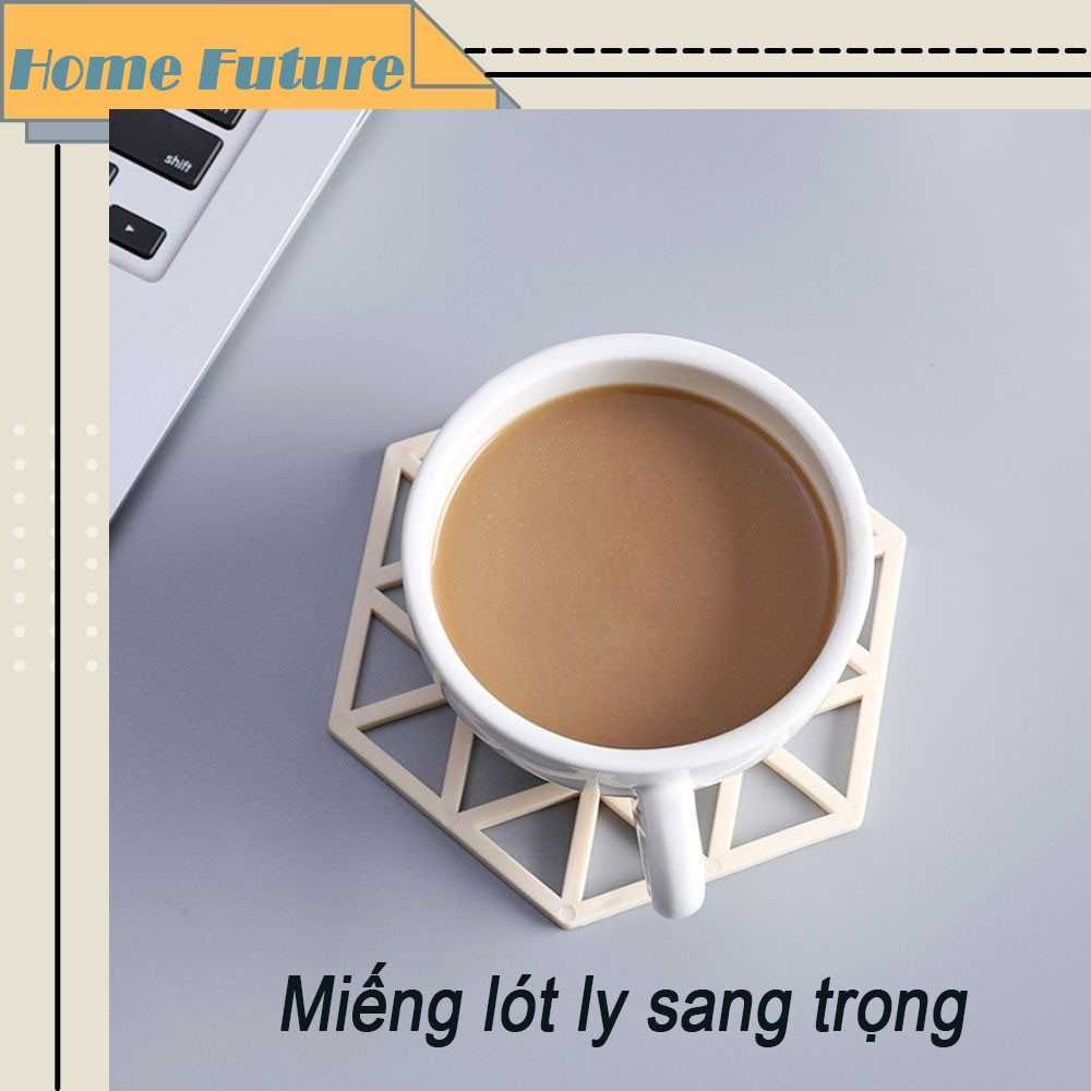 [COMBO 2 CÁI] Miếng Lót Nồi, Ly Nước Cách Nhiệt Chống Nóng Chống Trơn Trượt Đa Năng Tiện Dụng