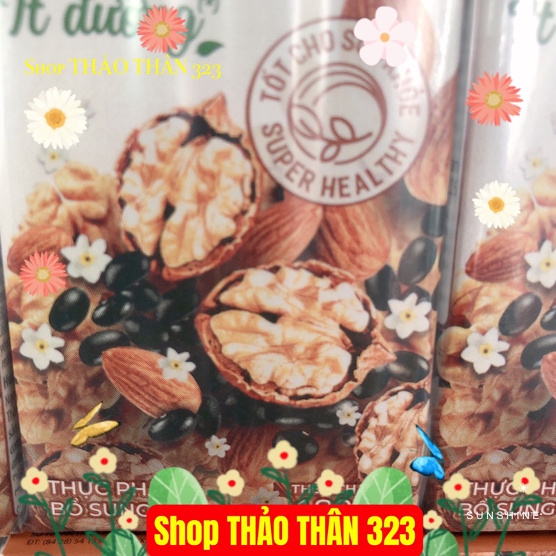 Sữa Super Nut Vinamilk 9 Loại Hạt Cao Cấp 180ml (1 lốc x 4 hộp)