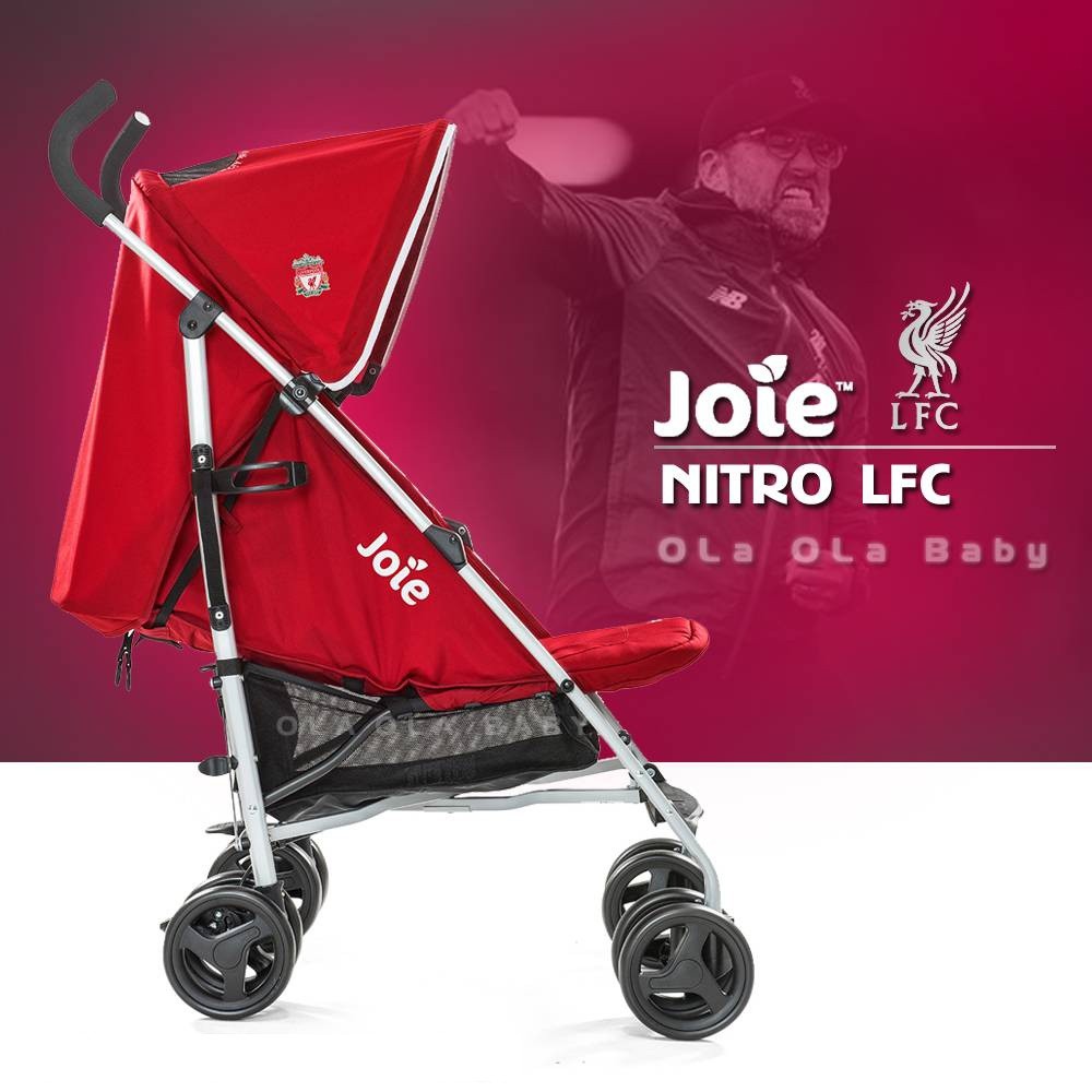 Xe đẩy trẻ em Joie Nitro W/ RC LFC Red Crest dùng được cho trẻ sơ sinh