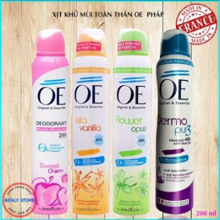 Xịt khử mùi OE Pháp