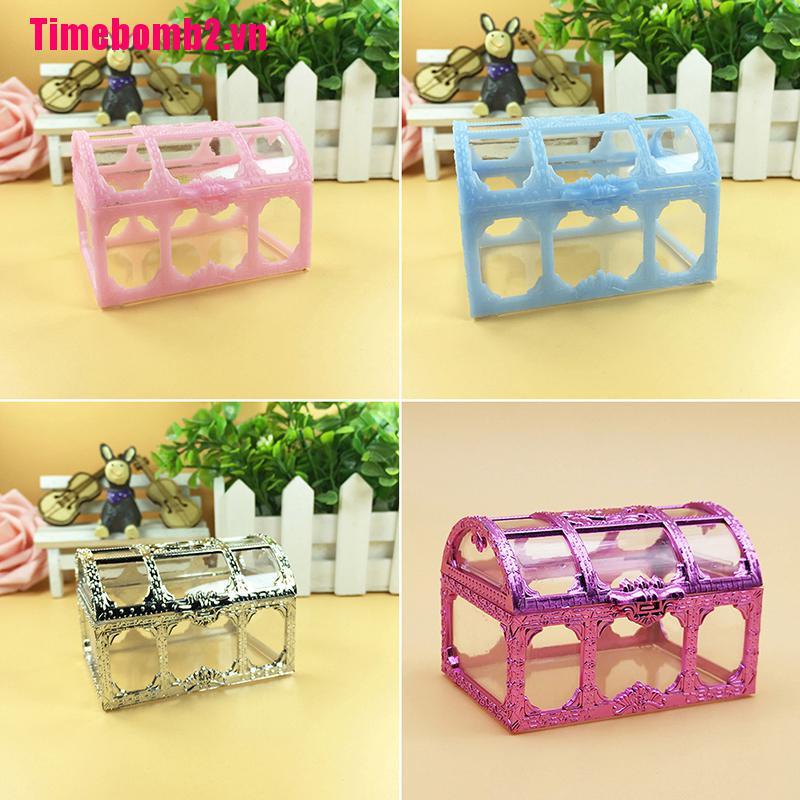 Hộp Nhựa Trong Suốt Đựng Kho Báu Cướp Biển Độc Đáo