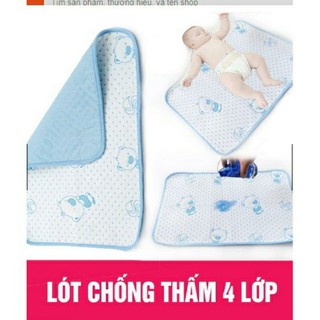 Miến lót chống thấm 4 lớp cho bé