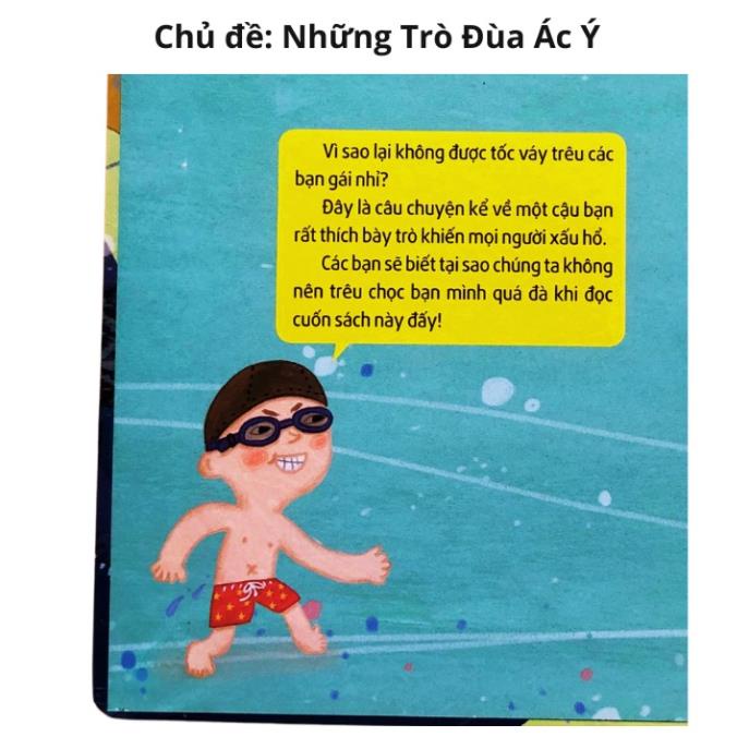 Sách Giáo Dục Giới Tính - Những Trò Đùa Ác Ý - Cho Bé Từ 3 Tuổi - Tân Việt