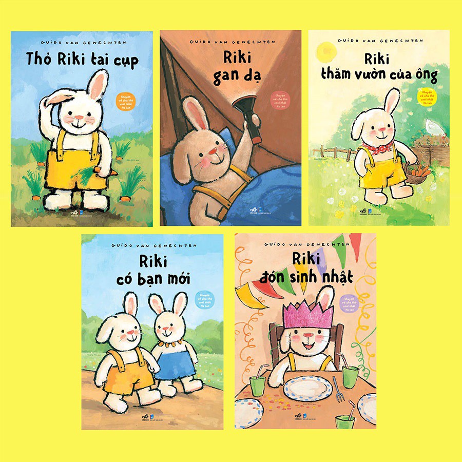 Sách - Chuyện Về Chú Thỏ Cool Nhất Hà Lan (Bộ 5 Cuốn) - nguyetlinhbook