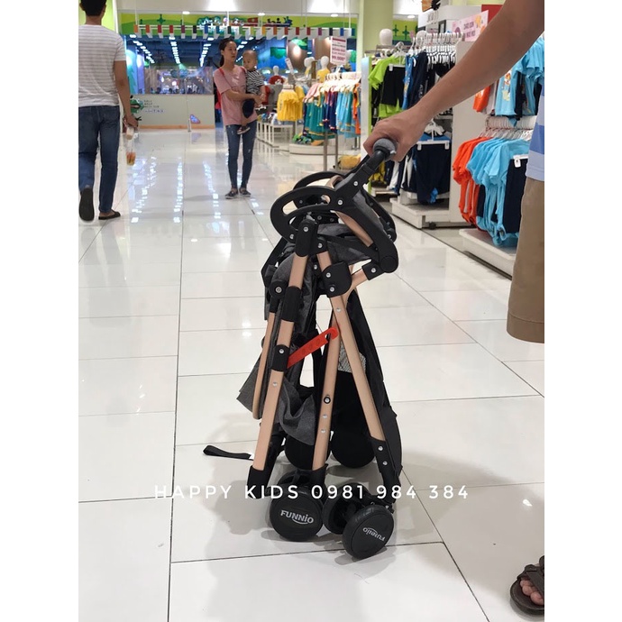 XE ĐẨY 2 CHIỀU 3 TƯ THẾ FUNNIO A10 CHO BÉ TỪ 0 ĐẾN 36 THÁNG TUỔI