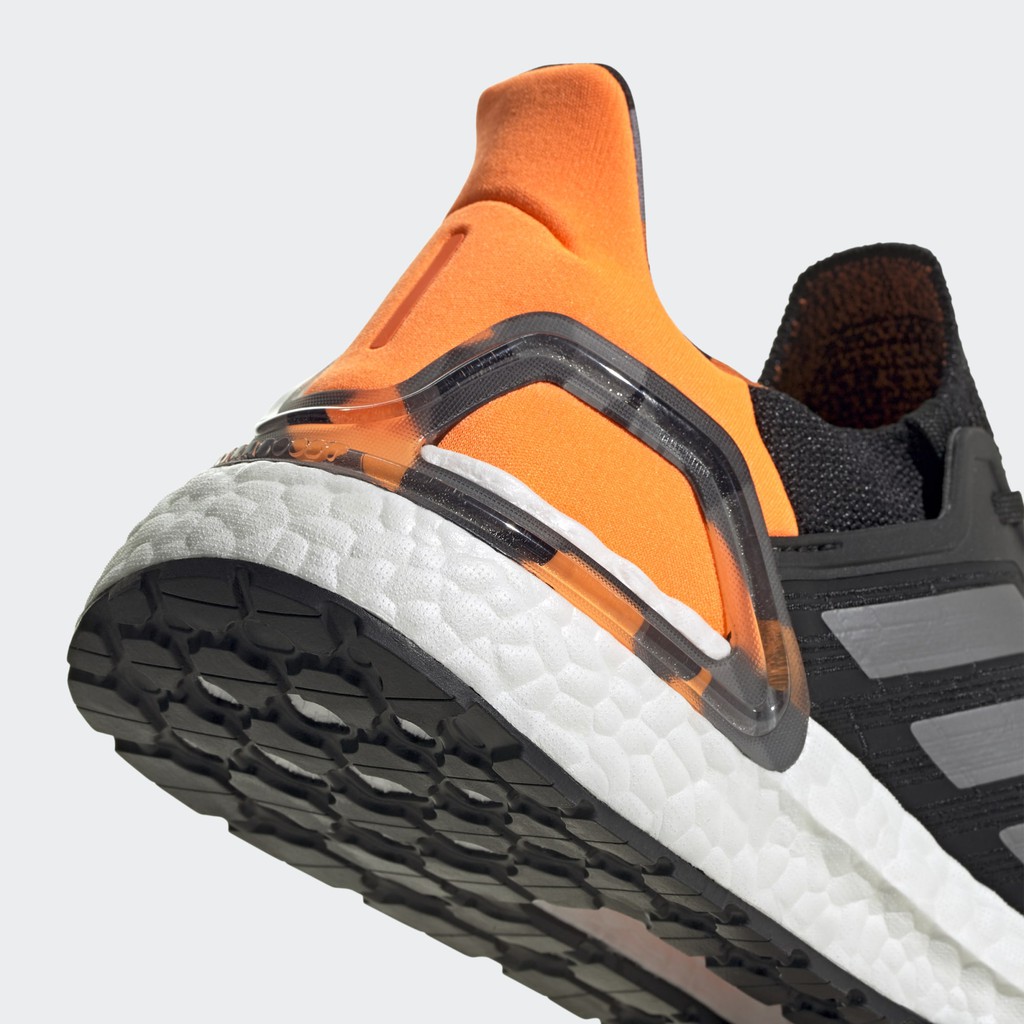 Giày Adidas Auth 🔴FREESHIP🔴 Adidas Ultraboost 20 Black Orange Màu Cam Chính Hãng - Giày Chạy Adidas Tốt Nhất Thế Giới
