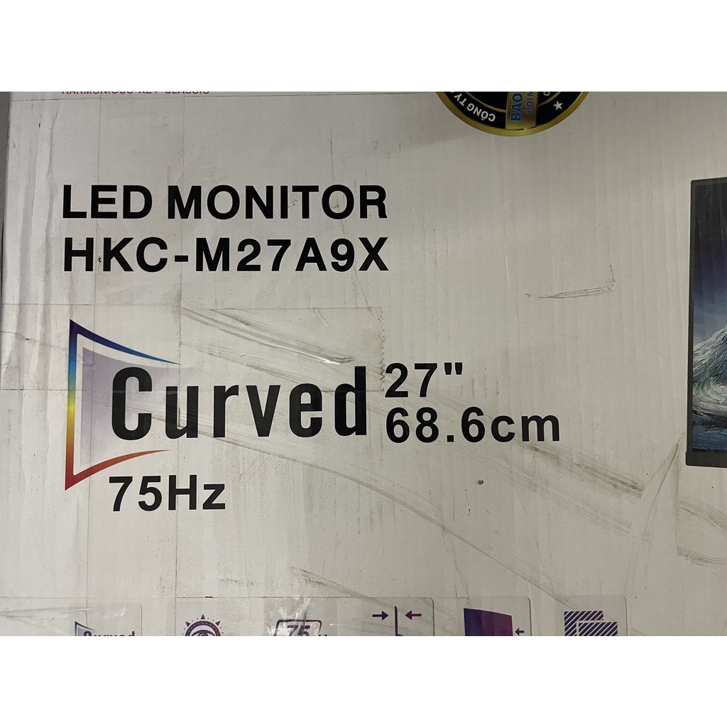 Màn Hình LED HKC M27A9X Curved 27" 75 HZ