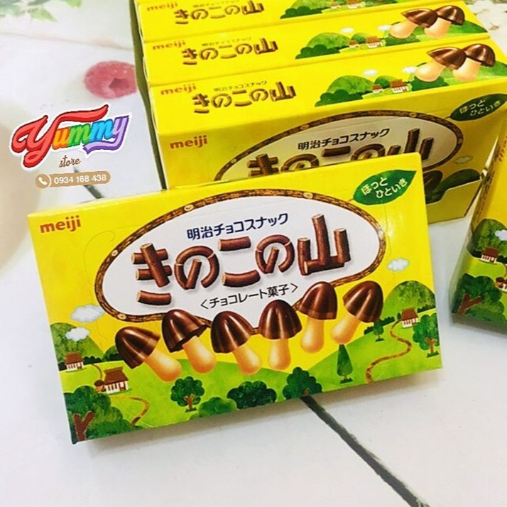 Bánh Nấm Socola Meiji