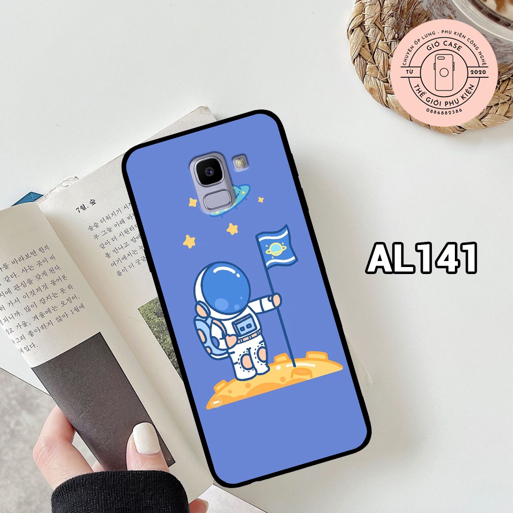 Ốp lưng SAMSUNG A8 2018/ J6 hình phi hành gia độc đáo siêu hot,bền đẹp – ốp nhựa chống trầy,chống va đập