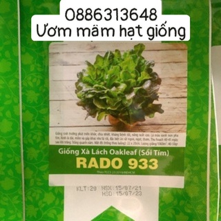 Xà lách Oakleaf (sồi tím) (2g)