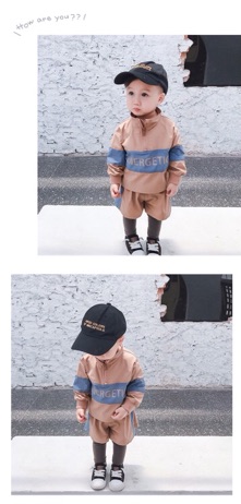 Set bộ thể thao phong cách cho bé trai