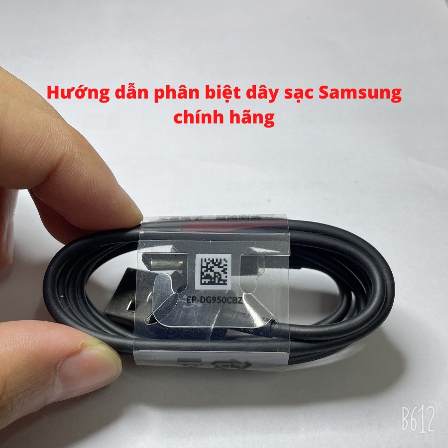 Dây cáp sạc nhanh Samsung cổng Type C hàng chính hãng - 3astore