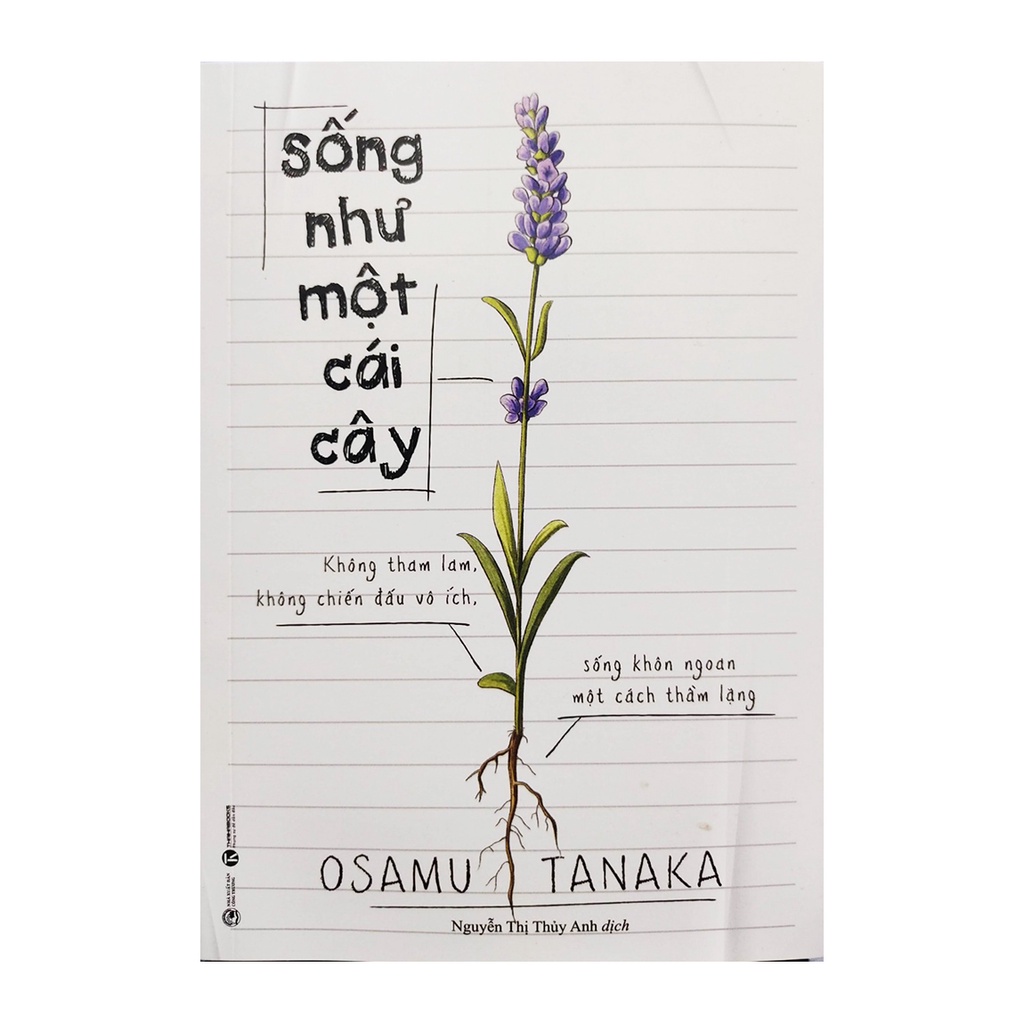 Sách - Sống như một cái cây - Tác giả Osamu Tanaka