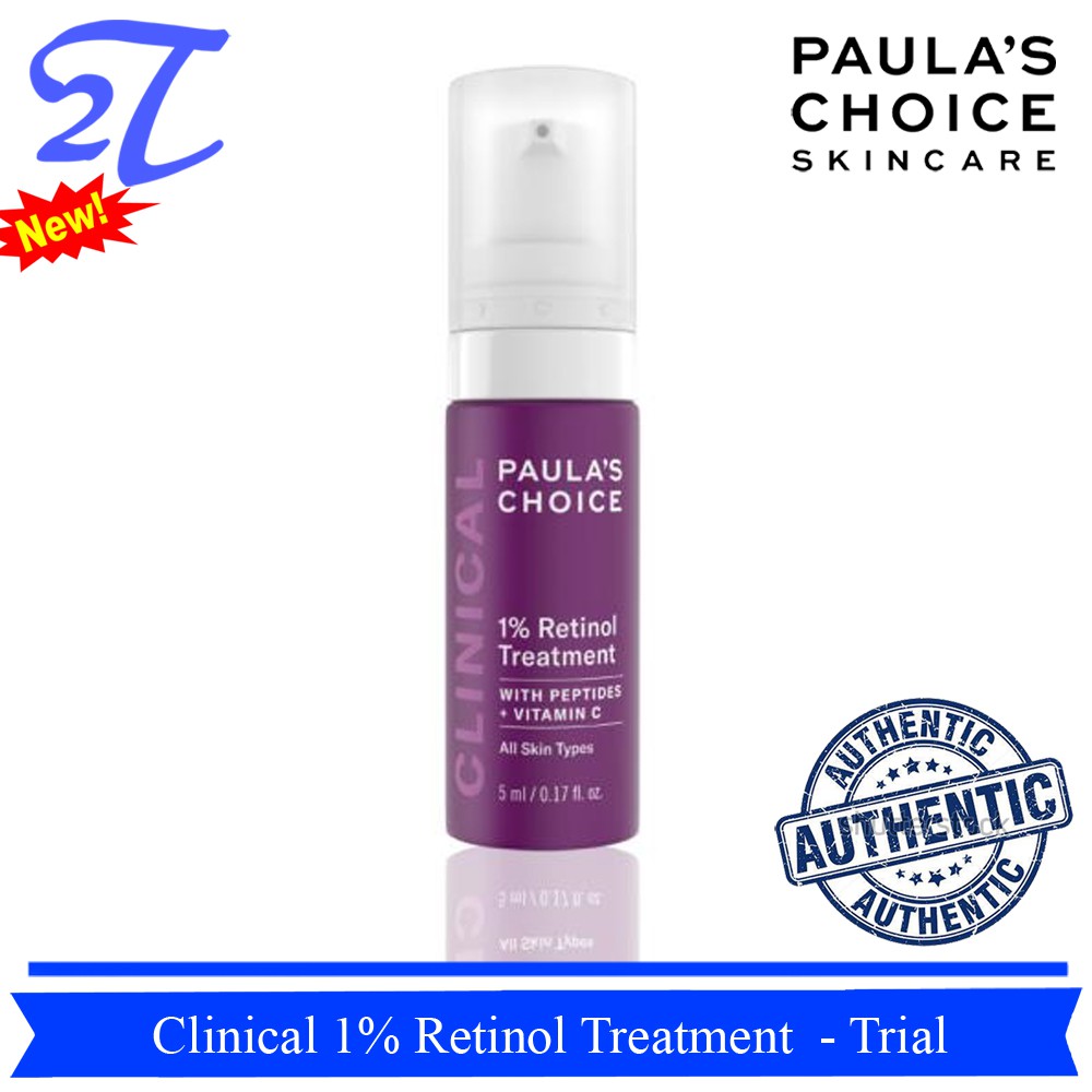 Tinh chất chống nám và nếp nhăn Paula’s Choice Clinical 1% Retinol Treatment 5ml