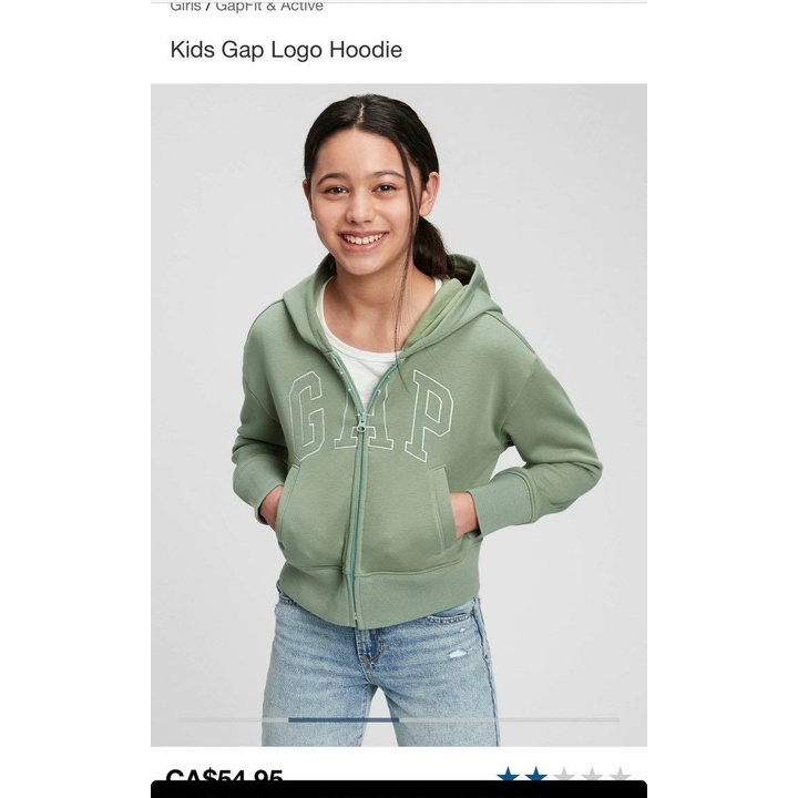 Áo khoác nỉ G@p cho bé | BigBuy360 - bigbuy360.vn