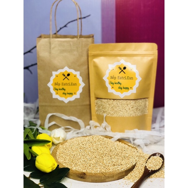 KHUYẾN MÃI - FREESHIP - 500G Hạt diêm mạch Quinoa trắng hữu cơ giàu đạm giàu chất xơ hỗ trợ giảm cân | BigBuy360 - bigbuy360.vn