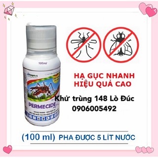 THUỐC DIỆT MUỖI PERMECIDE 50EC- chai 100ml