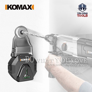 Hộp Thu Bụi Khoan Tường Komax - Có Lazer - Cổng Sạc Type C