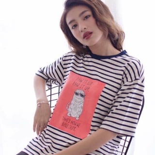 Áo thun tay lở form rộng unisex