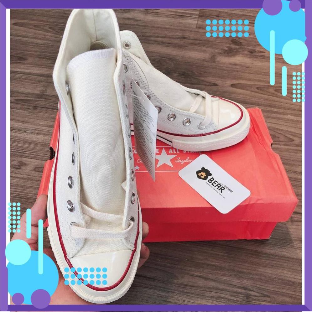 Giày Conversee kem một một [SIÊU ĐẸP- FULL BOX] giày cao cổ nam nữ. | BigBuy360 - bigbuy360.vn