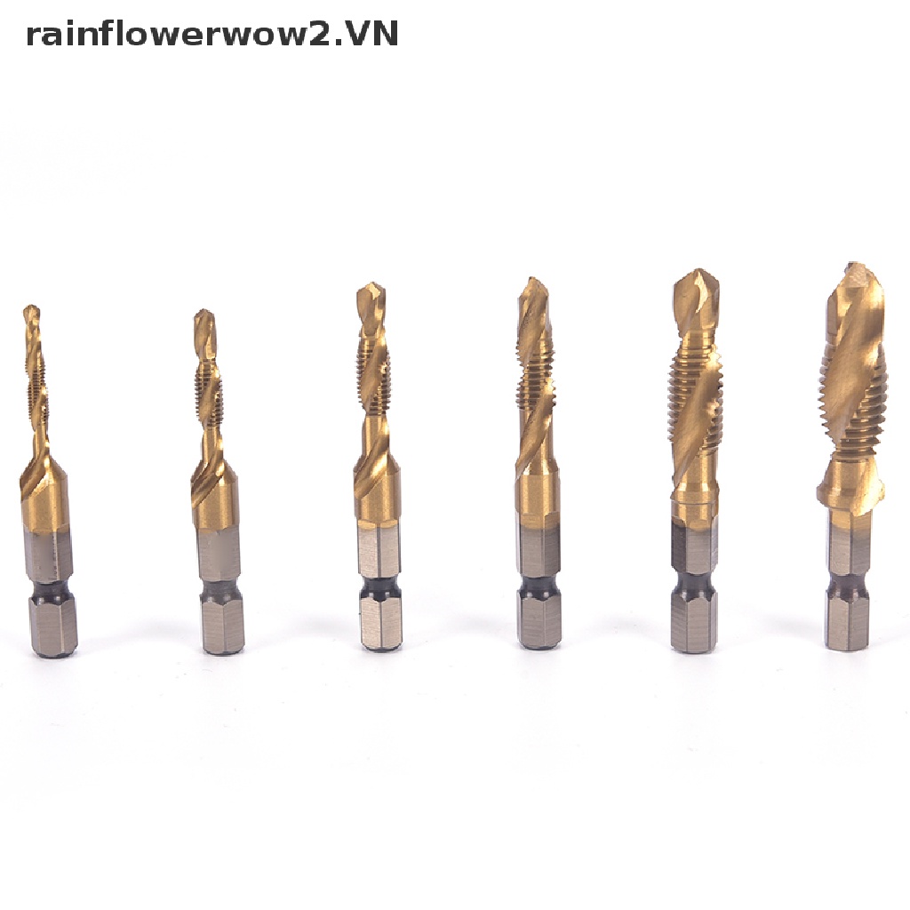 Bộ Mũi Khoan M3-M10 HSS Mạ Titan Chuyên Dụng