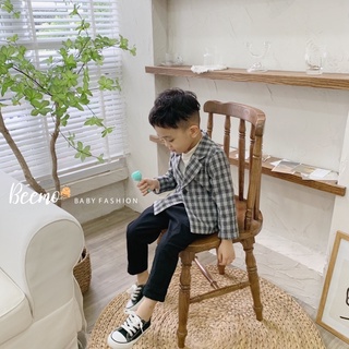 Áo vest công tử bé trai