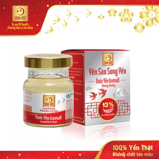 Nước Yến Isomalt Song Yến dành cho người tiểu đường/ăn kiêng - Hộp 1 Lọ 70ml