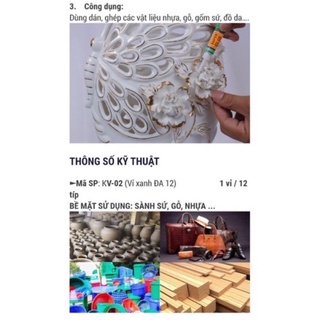 Set 2 hộp Keo dán 502