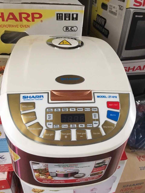 Nồi Cơm Điện Tử Sharp ZT-018 BH 12 Tháng | BigBuy360 - bigbuy360.vn