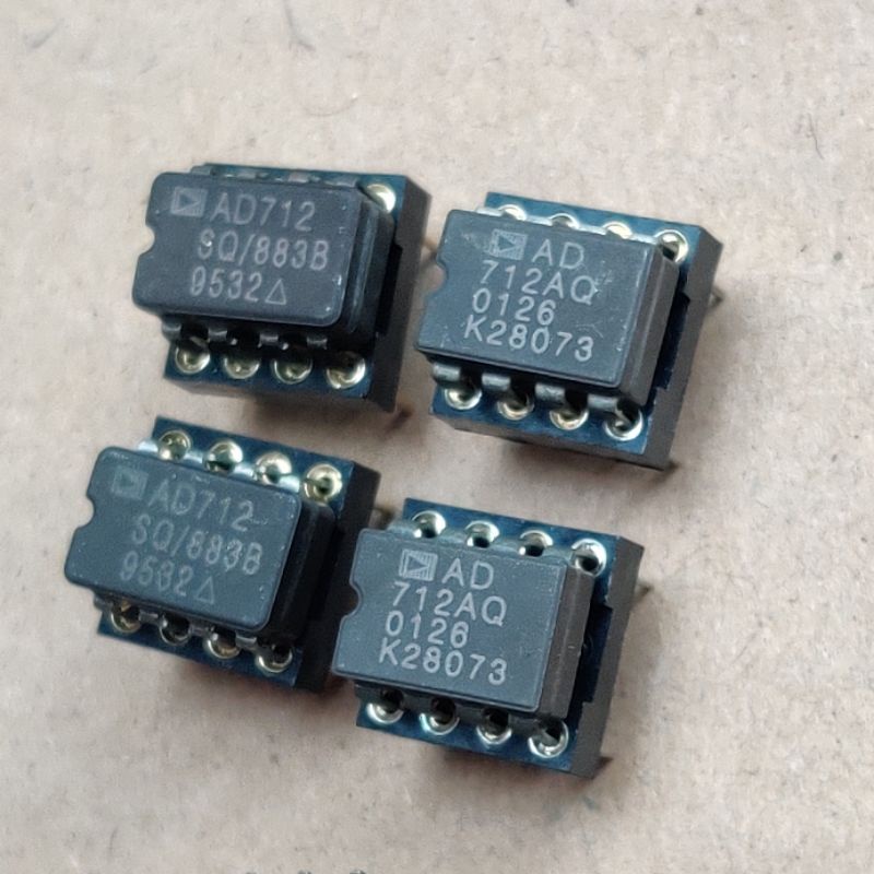 Bộ tiền khuếch đại op-amp kép ANALOG ad712sq  ic ad712 sq  ad712aq ad712 aq tặng đế jack vàng