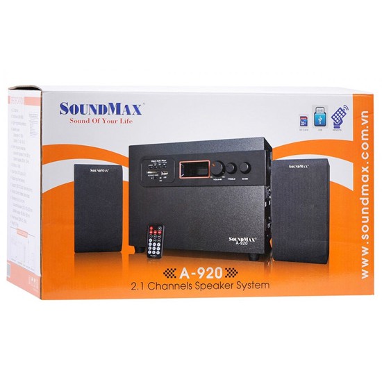 LOA VI TÍNH SOUNDMAX A960  a150 có bluetooth 35w