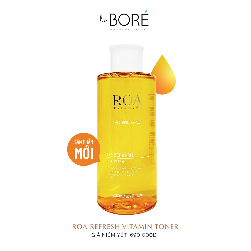 Nước Dưỡng Vitamin – ROA O7 Repair Vitamin Toner