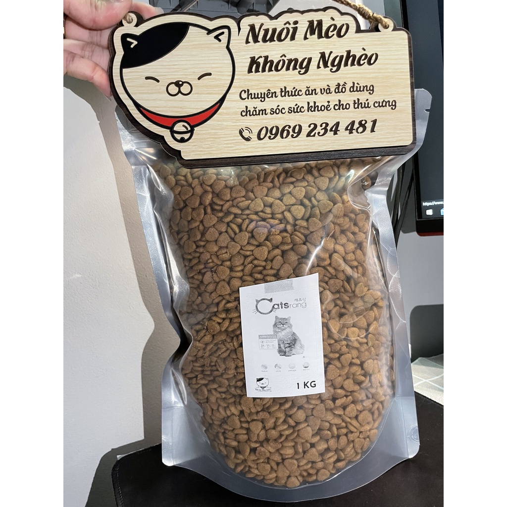 [ TÚI CHIẾT 1KG ] THỨC ĂN HẠT CHO MÈO CATSRANG