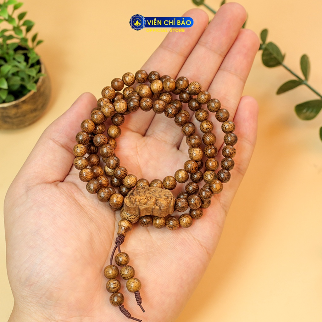 Chuỗi trầm Tốc 108 hạt mix - Tỳ Hưu thời trang phụ kiện trang sức Viễn Chí Bảo V000814-4