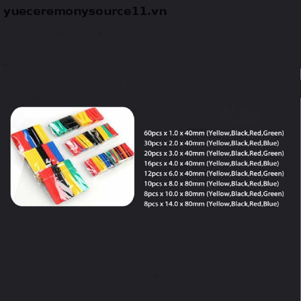 Set 164 Ống Co Nhiệt Dùng Để Quấn Dây Cáp